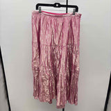 Maeve Junior's Size 14 Fuschia Shimmer Skirt