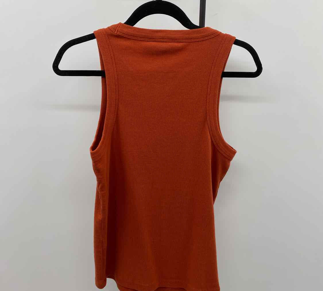 Banana Republic Women's Size L Rust Ribbed Tank