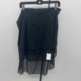 Venus Women's Size 16 Black Solid Coverup