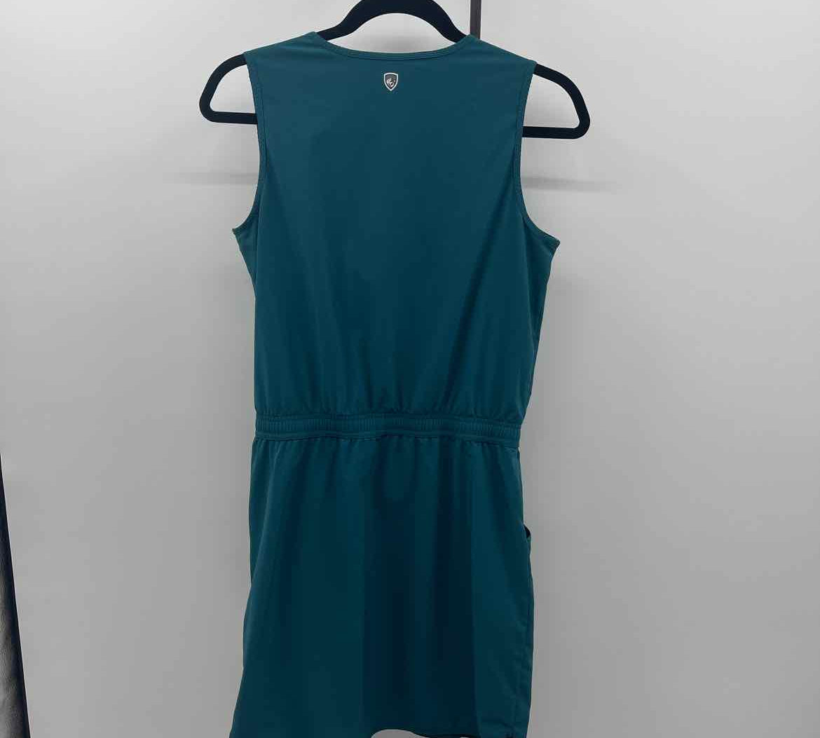 Kuhl Women's Size 6 Green Solid Dress