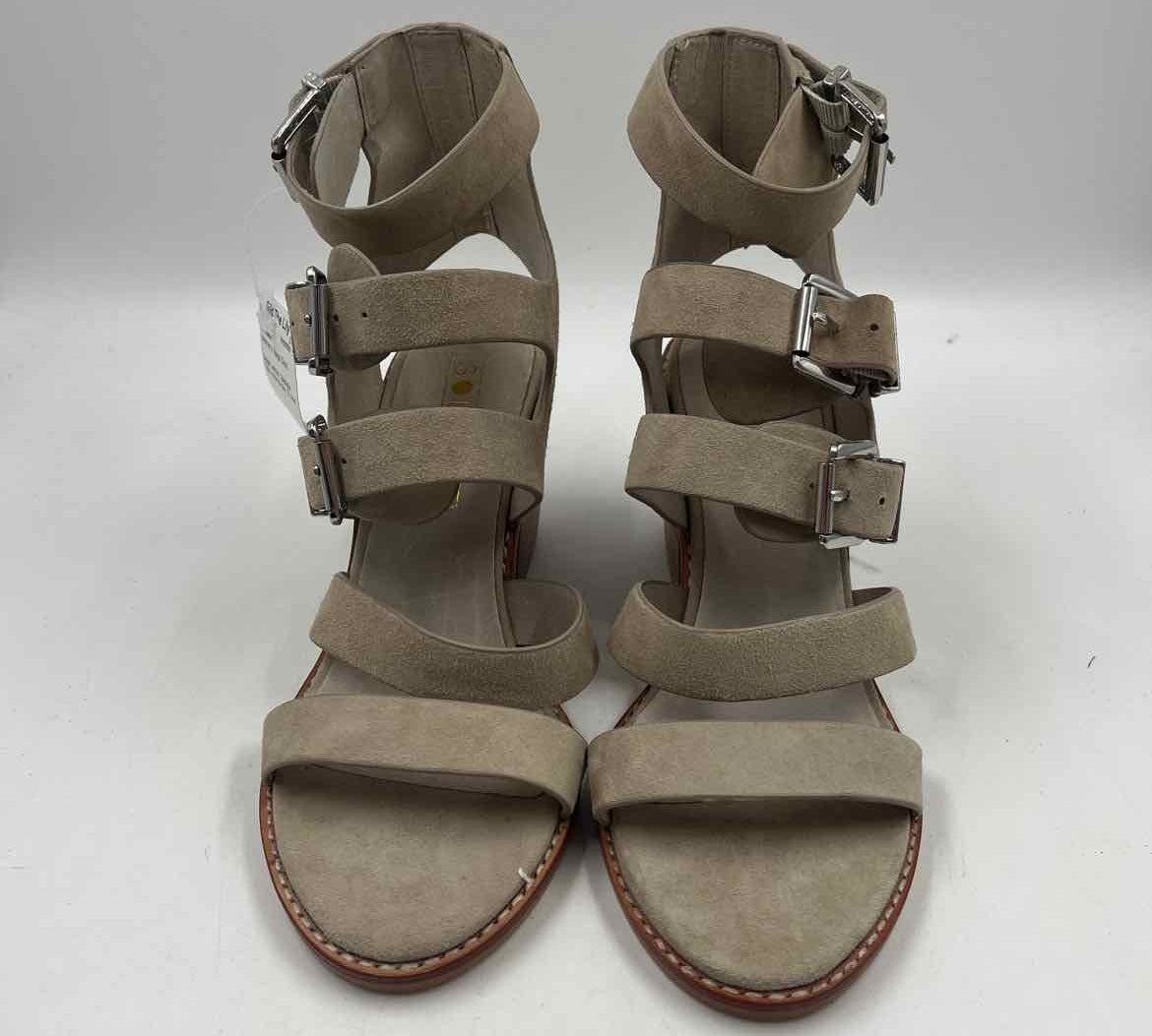 Sol Sana Women's Shoe Size 8 Beige Solid Sandals