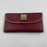 Dooney & Bourke Women's Red Luxe pebbled Wallet