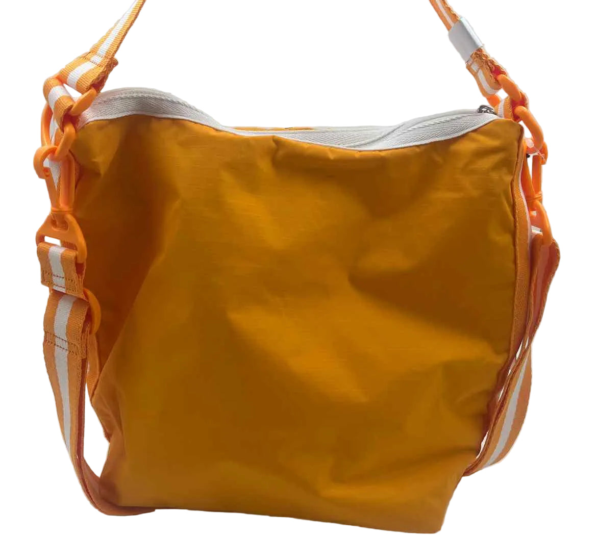 NWT LE SPORTSAC Orange & White Nylon Crossbody Purse