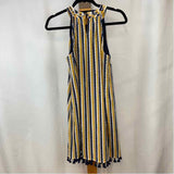 THML Women's Size M Navy Print Dress