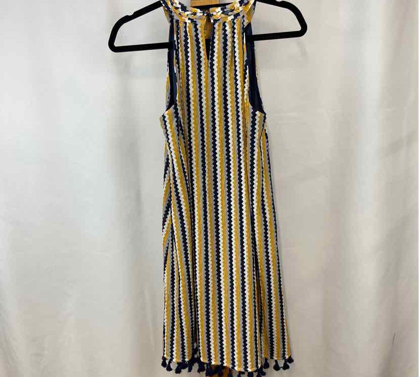 THML Women's Size M Navy Print Dress