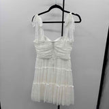 Windsor Junior's Size 7 White Lace Dress