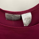 Chico's Women's Size M Wine Solid Tank