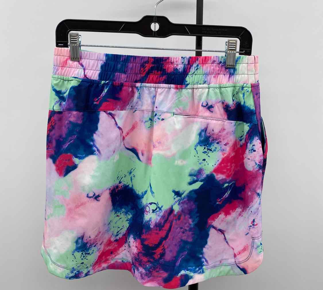 Slazenger Women's Size 10 Multi-Color Watercolor Skirt