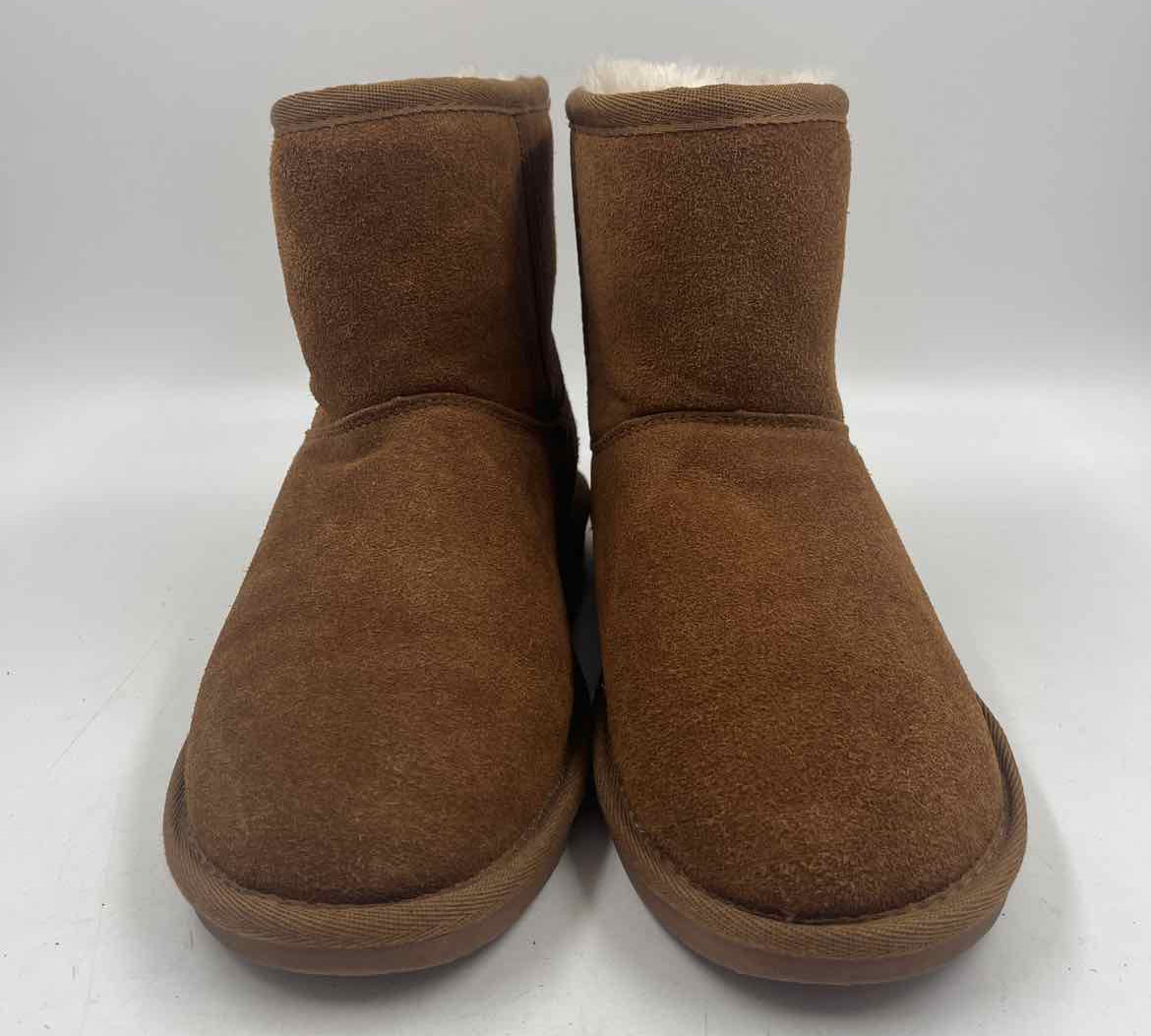 Minnetonka Women's Shoe Size 8 Caramel Solid Boots