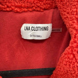 LNA Women's Size XS Red Textured Vest