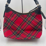 Dooney & Bourke Women's Red Luxe Plaid Purse