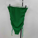Sister Swim Women's Size S Green Textured Swimsuit - 1 Piece