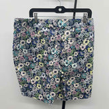 Talbots Women's Size 14 Navy Floral Shorts