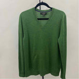 Banana Republic Men's Size M Green Merino Wool Solid Sweater