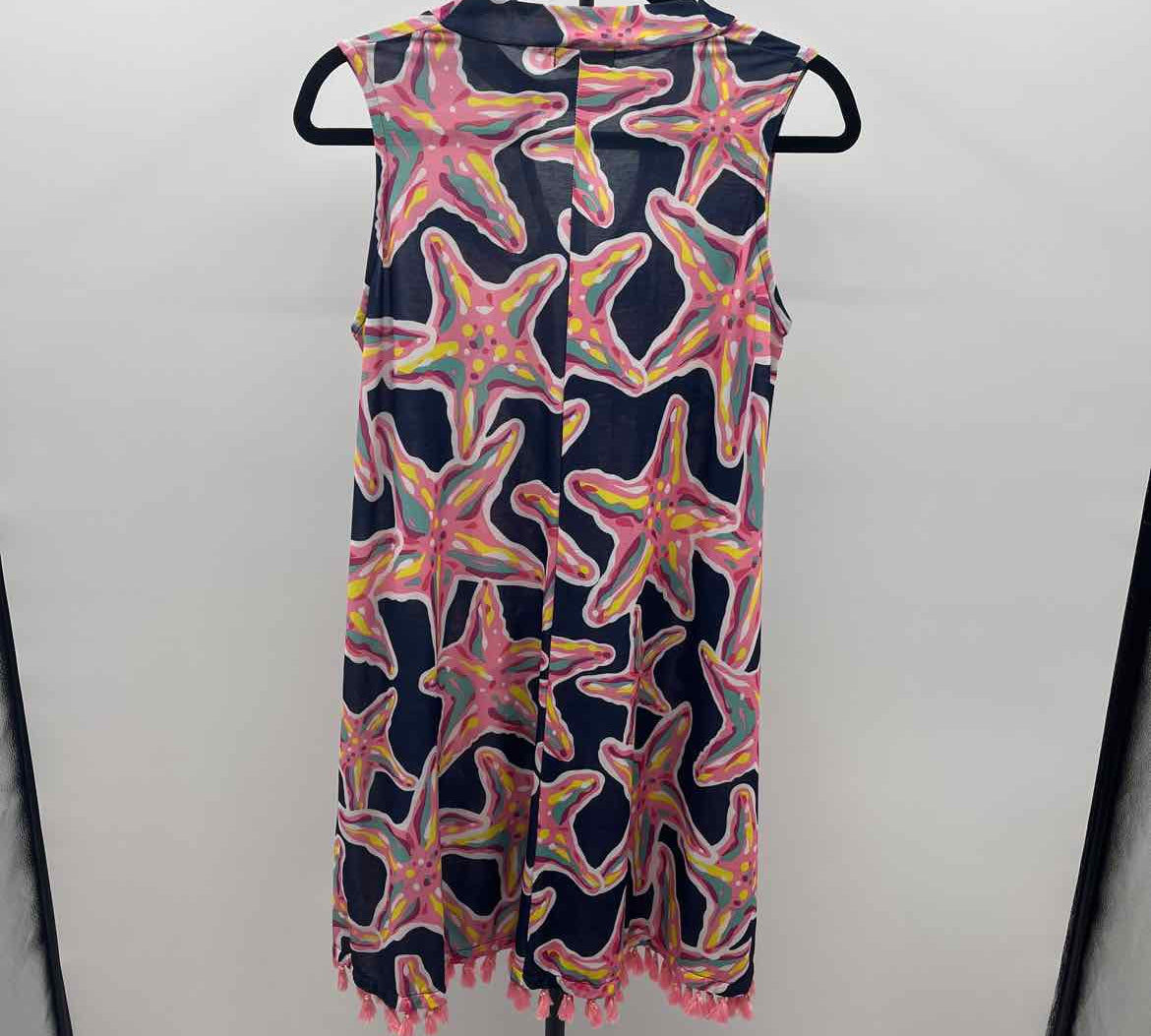 Simply Southern Women's Size S Navy Starfish Dress