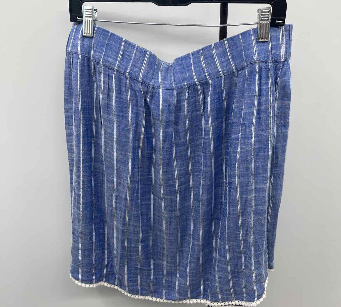 Fresh Produce Women's Size 16 Blue Stripe Skirt