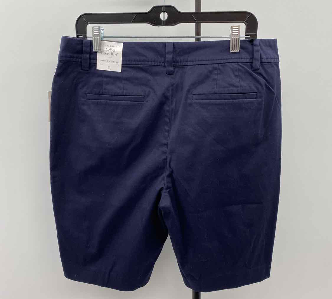 Talbots Women's Size 12 Navy Solid Shorts