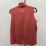 Eddie Bauer Women's Size M coral Solid Vest