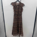 BB Dakota Women's Size 4 Black Floral Dress