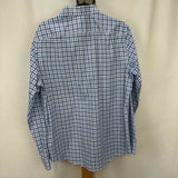 Goodfellow & Co Men's Size M Blue Plaid Long Sleeve Shirt