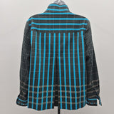 Carlisle Women's Size M Green Stripe Jacket