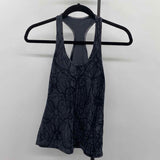 Lululemon Junior's Size S Charcoal lines Tank