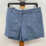 J Crew Women's Size 8 Blue Heathered Shorts