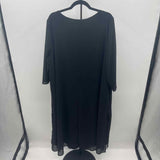 Catherine's Women's Size 2X Black Beaded Dress