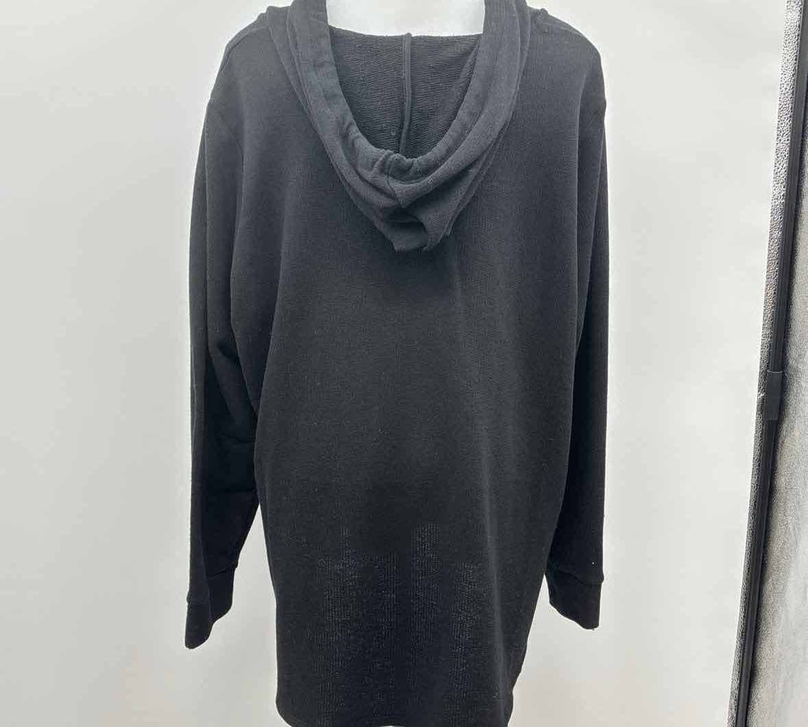 Michael Kors Women's Size 2X Black Solid Sweater