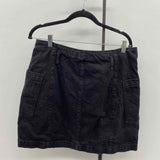 TopShop Women's Size 12 Black Solid Skirt