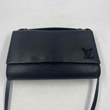 Louis Vuitton Women's Black Luxe textured Purse