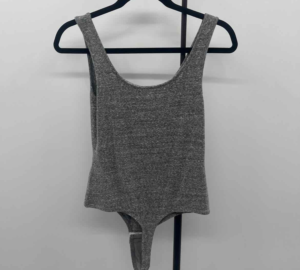 Madewell Junior's Size M Gray Heathered Tank