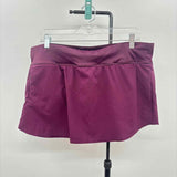 title nine Women's Size 16 Wine Solid Swimsuit - Separate