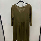 JJill Women's Size 6 Green Solid Dress