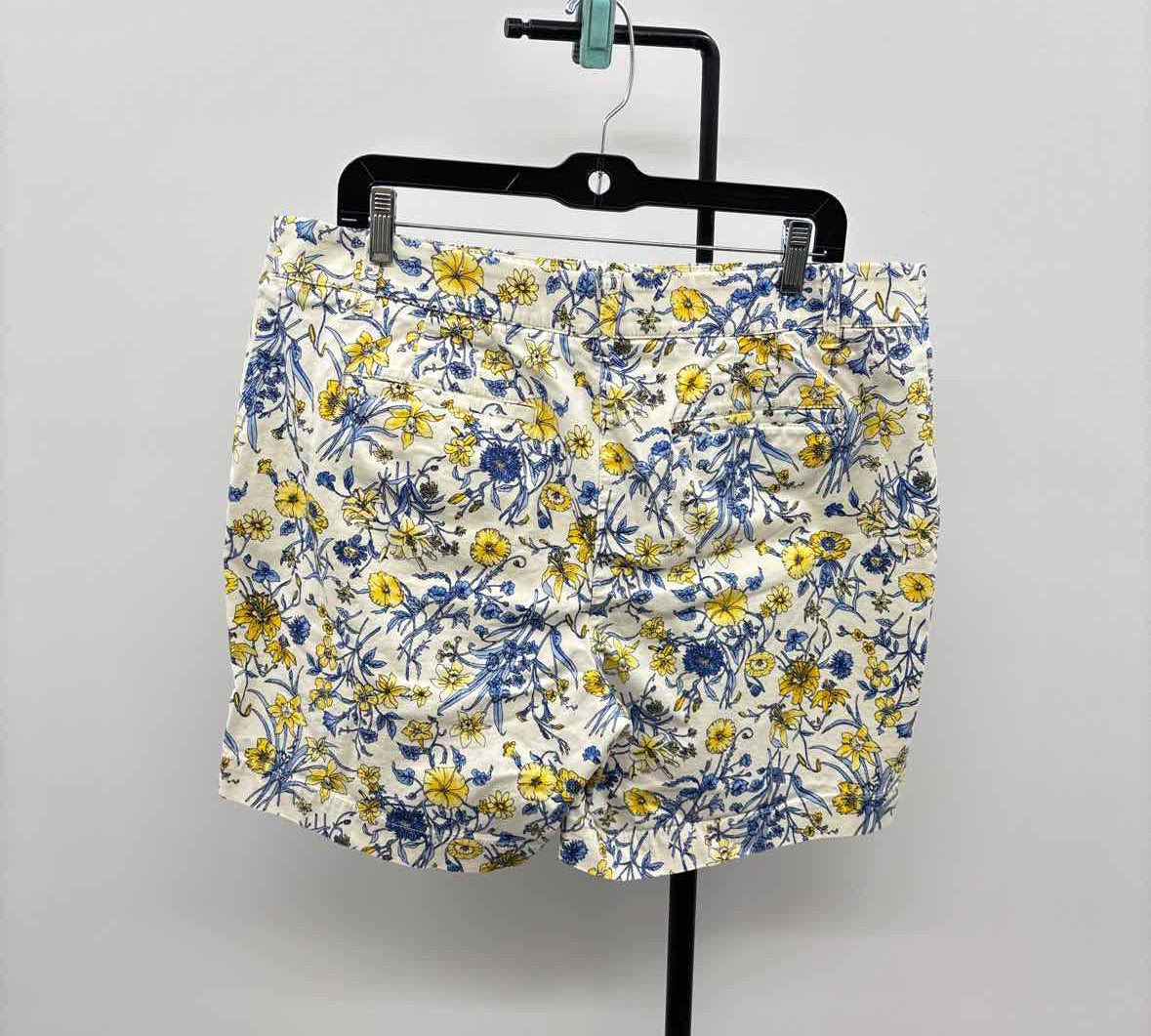 Talbots Women's Size 14 Blue Floral Shorts