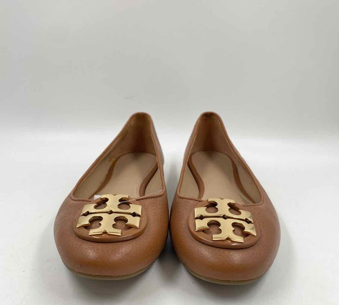 Tory Burch Women's Shoe Size 9 Caramel pebble Flats