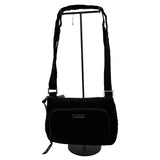 VERA BRADLEY  Black Quilted Crossbody Purse