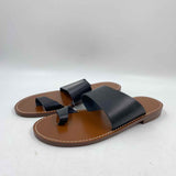 J Crew Women's Shoe Size 7 Black Solid Sandals