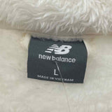 New Balance Women's Size L Ivory Solid Jacket