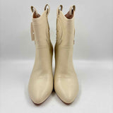 BCBGeneration Women's Shoe Size 7.5 Ivory Textured Boots