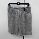 Unbranded Women's Size 10 Black Houndstooth Shorts