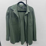 Mondetta Women's Size M Green Solid Jacket