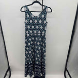 Talbots Women's Size 2 Navy medallion Dress