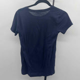J Crew Women's Size XS Black Elephants Short Sleeve Shirt