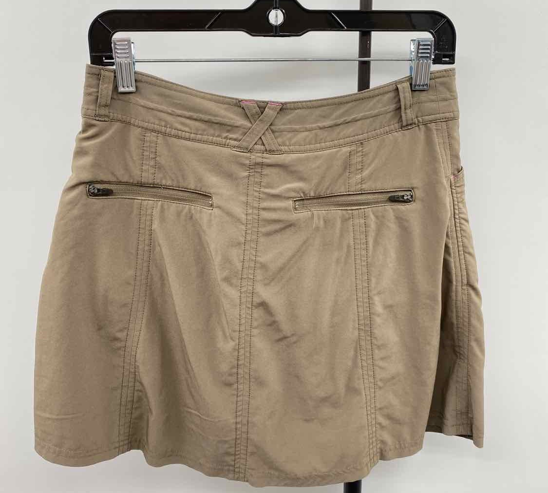LL Bean Women's Size 2 Brown Solid Skirt