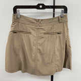 LL Bean Women's Size 2 Brown Solid Skirt
