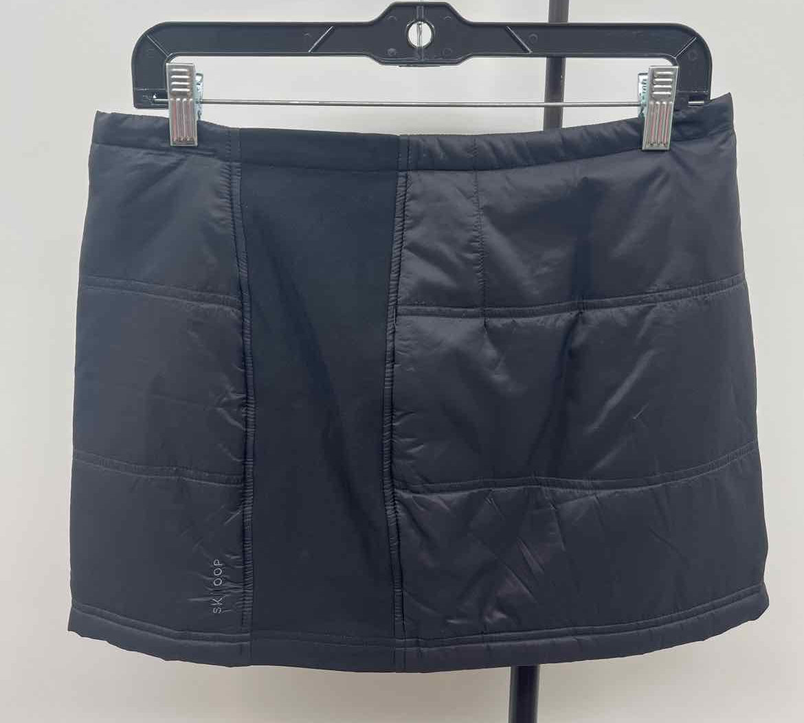 Skhoop Women's Size 10 Black Quilted Skirt