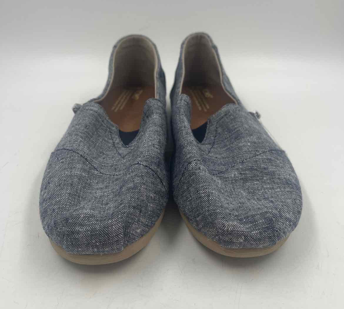 Toms Men's Shoe Size 9.5 Navy Textured Misc. Shoes