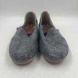 Toms Men's Shoe Size 9.5 Navy Textured Misc. Shoes