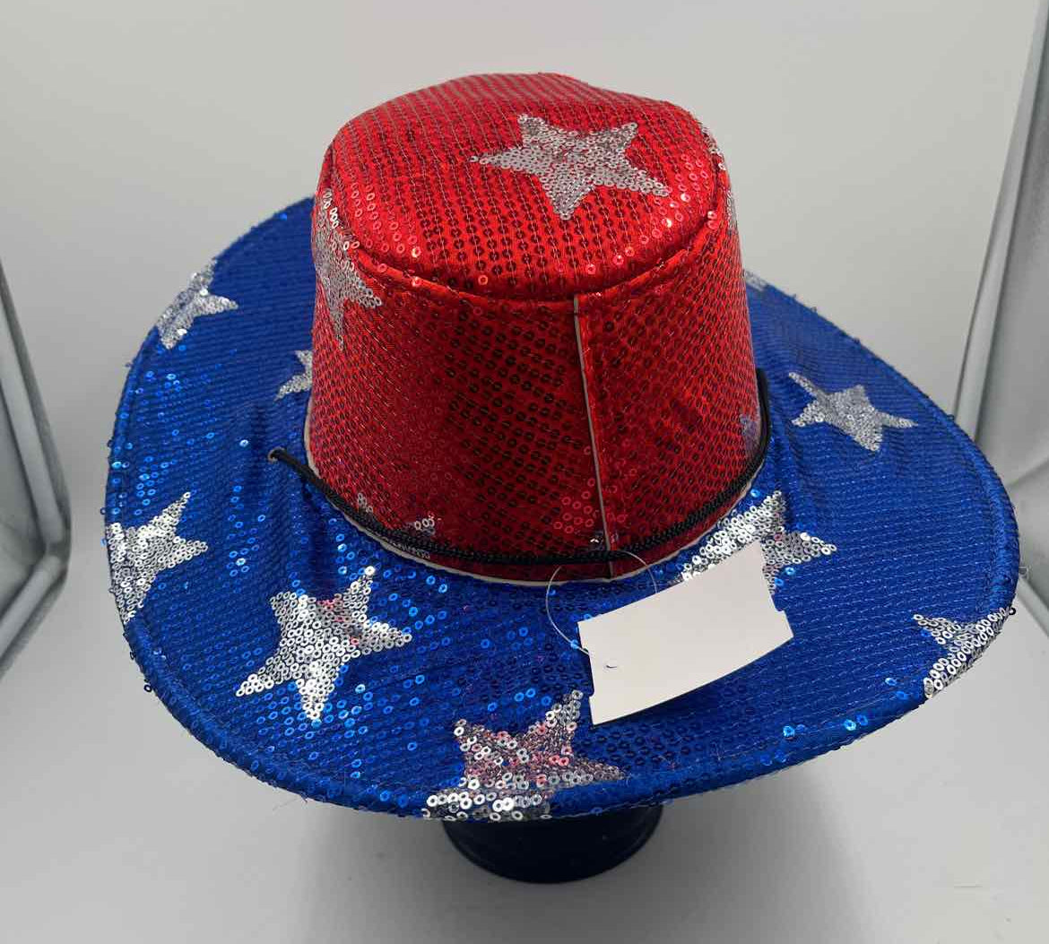 Unbranded Women's Silver Star Cowboy Hat